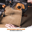 Evolution R255SMS+ - 255mm Sliding Mitre Saw With TCT Multi-Material Cutting Blade - Evolution Power Tools UK