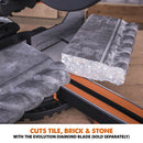 Evolution R255SMS+ - 255mm Sliding Mitre Saw With TCT Multi-Material Cutting Blade - Evolution Power Tools UK