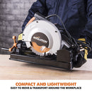 Evolution RAGE4 - 185mm Chop Saw with TCT Multi-Material Cutting Blade - Evolution Power Tools UK