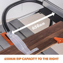 Evolution RAGE5-S 255mm Table Saw With TCT Multi-Material Cutting Blade - Evolution Power Tools UK