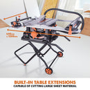 Evolution RAGE5-S 255mm Table Saw With TCT Multi-Material Cutting Blade - Evolution Power Tools UK