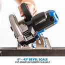 Evolution S185CCSL 185mm Circular Saw with TCT Mild Steel Cutting Blade - Evolution Power Tools UK