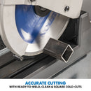 Evolution S355CPS 355mm Chop Saw With Mild Steel Cutting TCT Blade - Evolution Power Tools UK