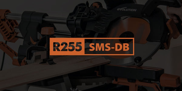 NEW 255mm Double Bevel Mitre Saw | Evolution Power Tools Ltd.