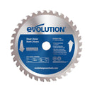 Evolution 180mm Mild Steel Cutting 36T TCT Circular Saw Blade