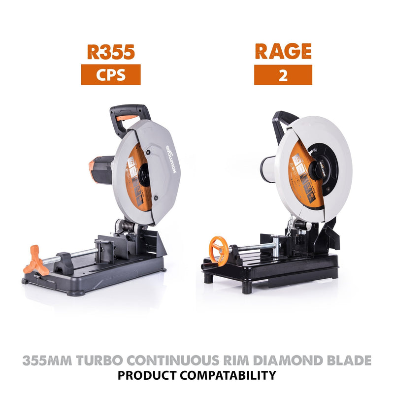 Evolution 355mm Diamond Blade - Evolution Power Tools UK
