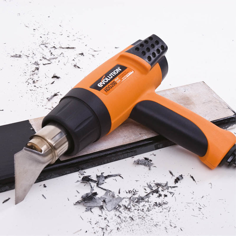 Evolution HDG200 2000W Digital Heat Gun with LCD Screen