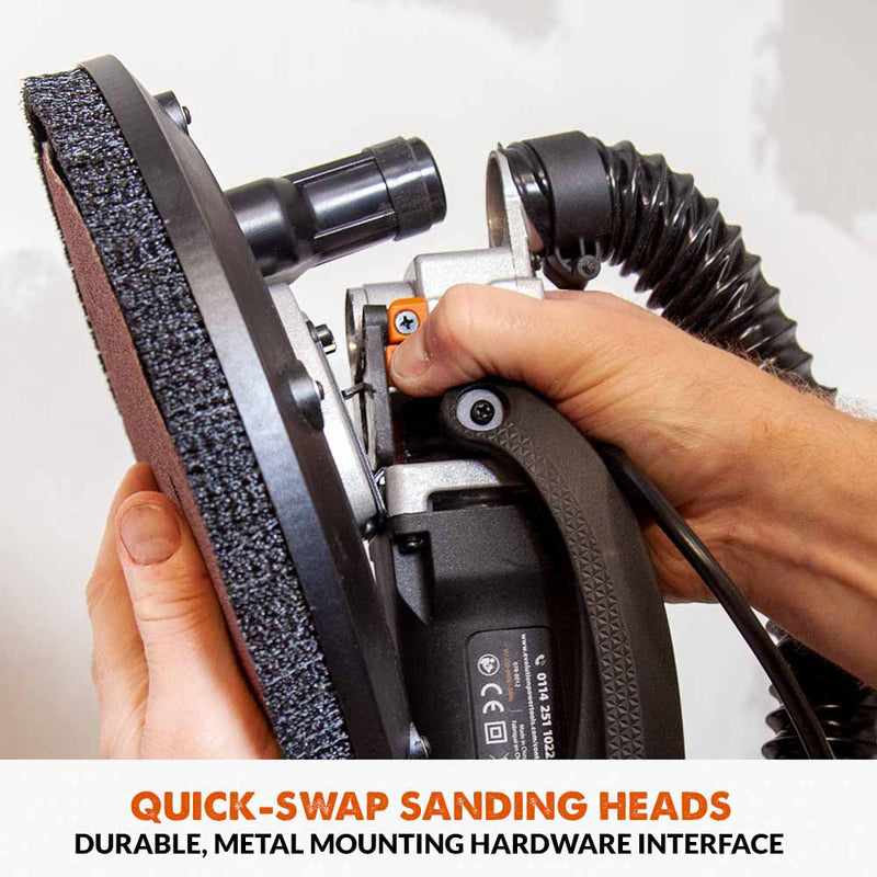 Evolution R225DWS-T Telescopic 225mm Dry Wall Sander With Dual Heads