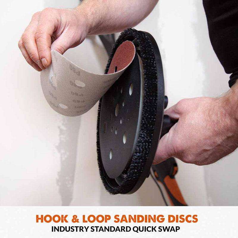 Evolution R225DWS-T Telescopic 225mm Dry Wall Sander With Dual Heads