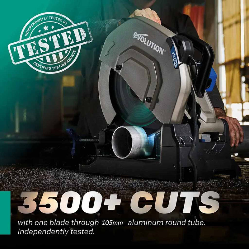 Evolution EVOMAX 355mm Aluminium Cutting 100T Cermet Blade