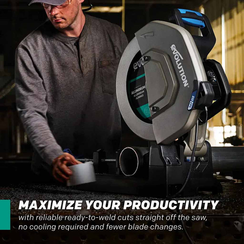 Evolution EVOMAX 355mm Aluminium Cutting 100T Cermet Blade