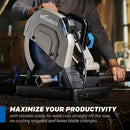 Evolution EVOMAX 355mm Mild Steel Cutting 80T Cermet Chop Saw Blade