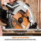 Evolution Cordless R165CCS-Li 165mm Circular Saw 18v Li-Ion EXT Inc Multi-Material Blade - Evolution Power Tools UK