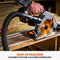 Evolution Cordless R185CCSX-Li 185mm Track Compatible Circular Saw 18v Li-Ion EXT Inc Multi-Material Blade - Evolution Power Tools UK
