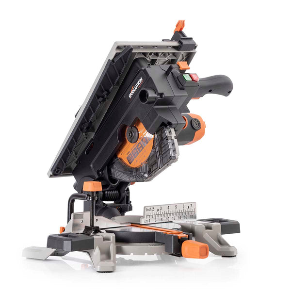 Evolution R210MTS-G2 (230V) Mitre/Table Saw With 210mm Multi-Material Cutting Blade