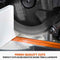 Evolution R255SMS-DB-Li Cordless 36V Li-Ion EXT Double Bevel Sliding Mitre Saw With 255mm Multi-Material Cutting Blade