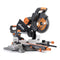 Evolution Cordless R255SMS-DB-Li 255mm Double Bevel Sliding Mitre Saw 2x 18v Li-Ion EXT Inc Multi-Material Blade - Evolution Power Tools UK