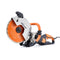 Evolution R300DCT+ Electric Disc Cutter/Concrete Saw With Water Dust Suppression and 300mm Premium Diamond Blade