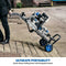 Evolution S355MCS Mitre Chop Saw Wheeled Stand With Powerlift Assist