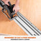Evolution ST1400-G2 Universal 1.4m Circular Saw Track (2x 700mm) With Self-Aligning Connectors