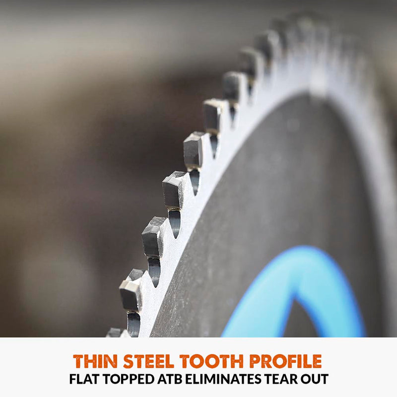 Evolution 180mm Thin Steel Cutting 68T TCT Circular Saw Blade