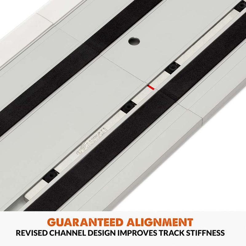 Evolution ST2800-G2 Universal 2.8m Circular Saw Track (2x 1400mm) With Self-Aligning Connectors