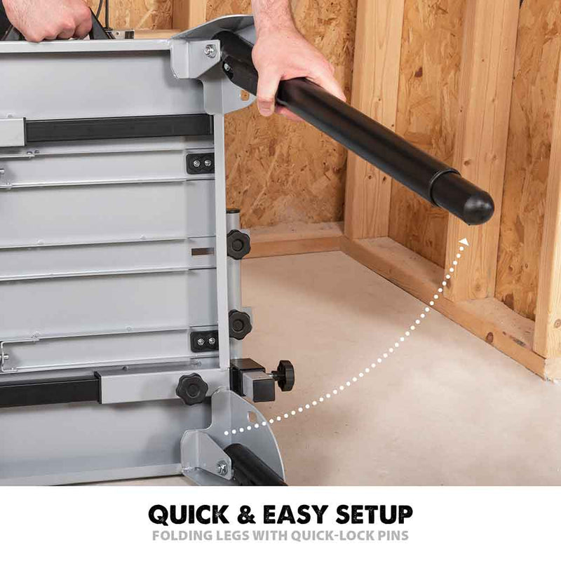 Evolution Chop Saw Stand With Universal Fittings - Evolution Power Tools UK