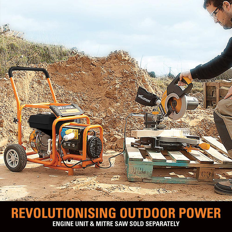 Evolution Evo-System 2800W Generator Output - Evolution Power Tools UK