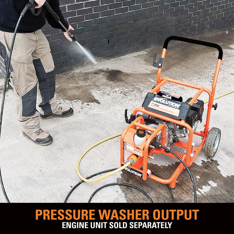 Evolution Evo-System 175 Bar Pressure Washer Output - Evolution Power Tools UK