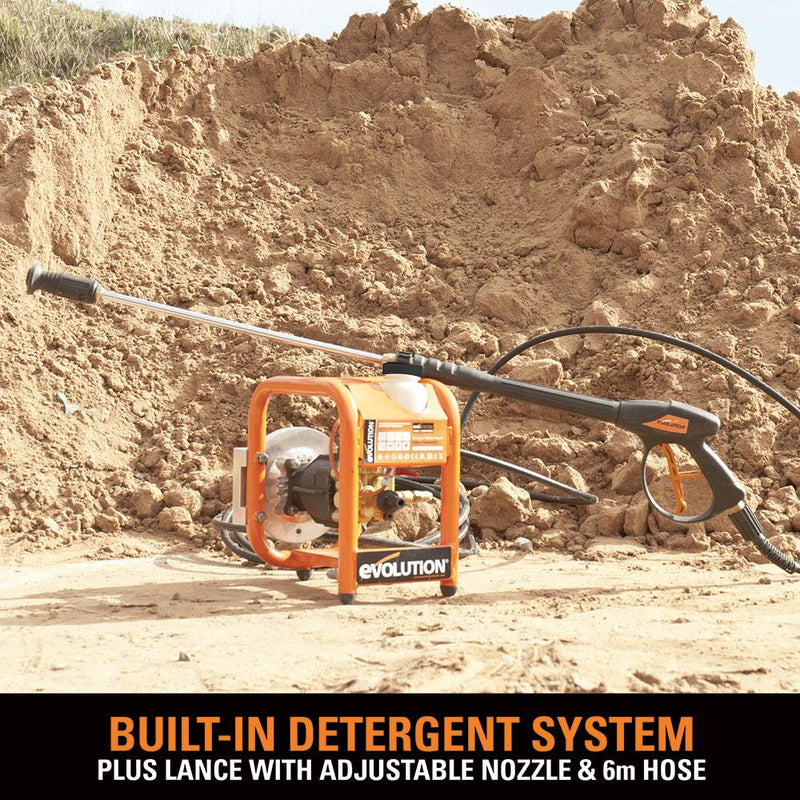 Evolution Evo-System 175 Bar Pressure Washer Output - Evolution Power Tools UK