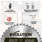 Evolution 255mm General Wood Blade 40T - Evolution Power Tools UK