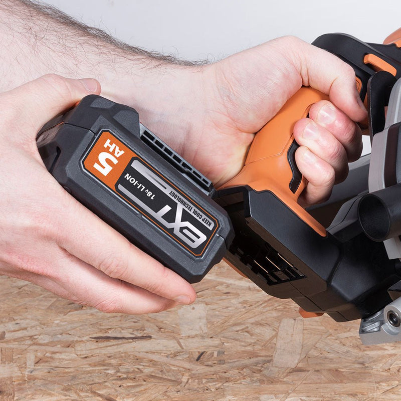 Evolution Cordless 18v 5Ah EXT Li-Ion Battery R18BAT-Li5 - Evolution Power Tools UK