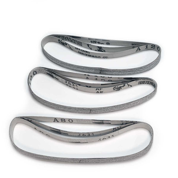 Evolution Precision File Sander Belts 3x3 Multipack (457mm) - Evolution Power Tools UK