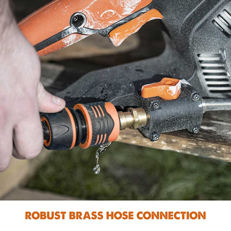 Evolution R300DCT+ 300mm 12" Electric Disc Cutter Concrete Saw with Water Fed Dust Suppression and Premium Diamond Blade - Evolution Power Tools UK