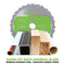 Evolution F165CCSL - 165mm Circular Saw with TCT Multi-Material Cutting Blade (230v) - Evolution Power Tools UK