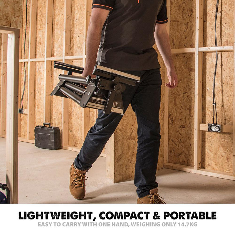 Evolution Mitre Saw Stand With Universal Fittings - Evolution Power Tools UK