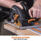 Evolution R185CCSX 185mm Circular Saw with 1020mm Track and TCT Multi-Material Cutting Blade - Evolution Power Tools UK