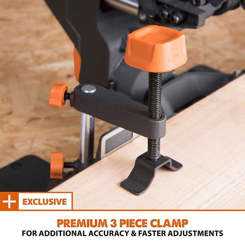 Evolution R185SMS+ 185mm Sliding Mitre Saw With TCT Multi-Material Cutting Blade (230V) - Evolution Power Tools UK