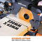 Evolution R210SMS+ 210mm Sliding Mitre Saw With TCT Multi-Material Cutting Blade - Evolution Power Tools UK