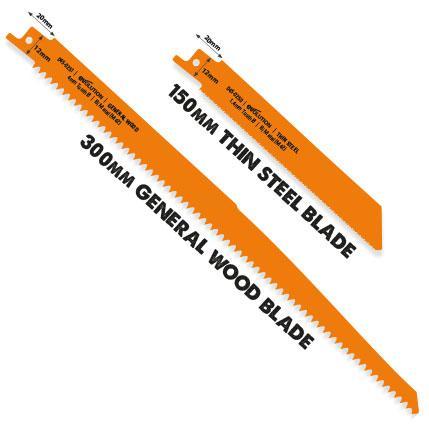 Evolution R230RCP Reciprocating Saw with 4 Blades (230v) - Evolution Power Tools UK