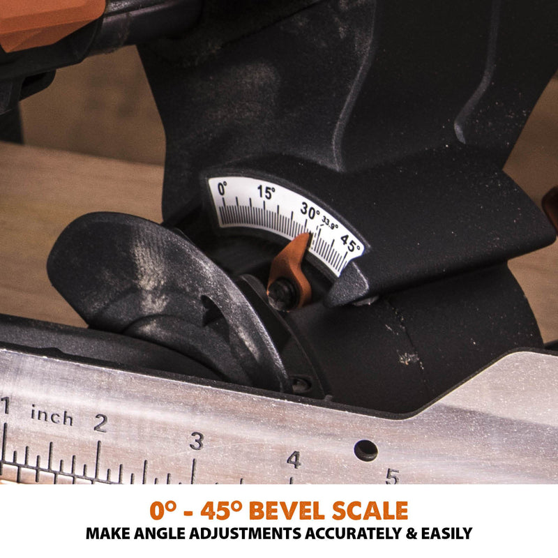 Evolution R255SMS+ - 255mm Sliding Mitre Saw With TCT Multi-Material Cutting Blade - Evolution Power Tools UK