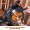 Evolution R255SMS+ - 255mm Sliding Mitre Saw With TCT Multi-Material Cutting Blade - Evolution Power Tools UK
