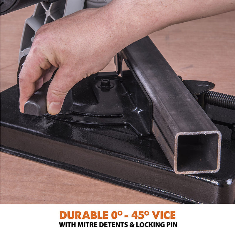 Evolution RAGE4 - 185mm Chop Saw with TCT Multi-Material Cutting Blade - Evolution Power Tools UK
