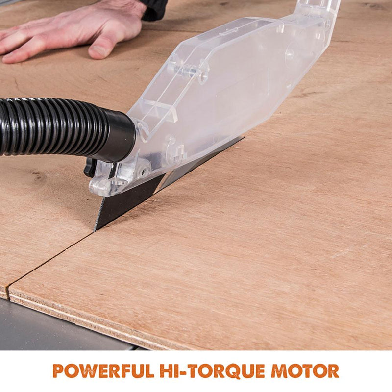 Evolution RAGE5-S 255mm Table Saw With TCT Multi-Material Cutting Blade - Evolution Power Tools UK