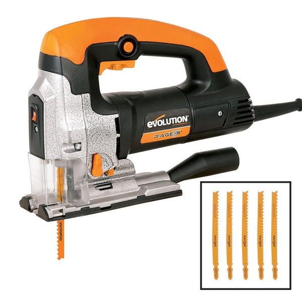 Evolution RAGE7-S 710W Jigsaw - Evolution Power Tools UK