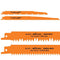 Evolution Wood Cutting Reciprocating Saw Blades x2