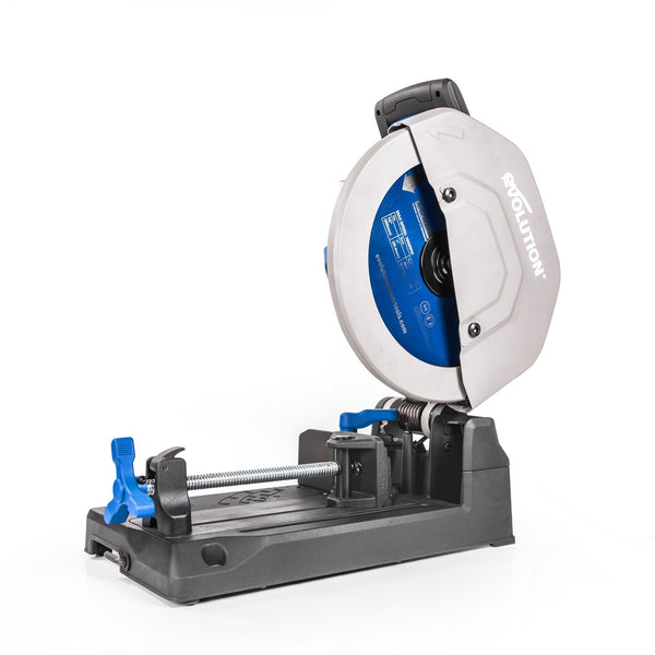 Evolution S355CPS 355mm Chop Saw With Mild Steel Cutting TCT Blade - Evolution Power Tools UK