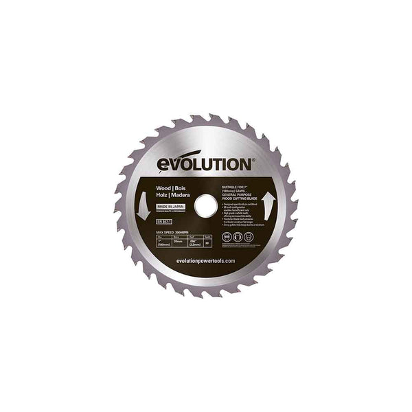 180mm Wood Cutting 30T Blade