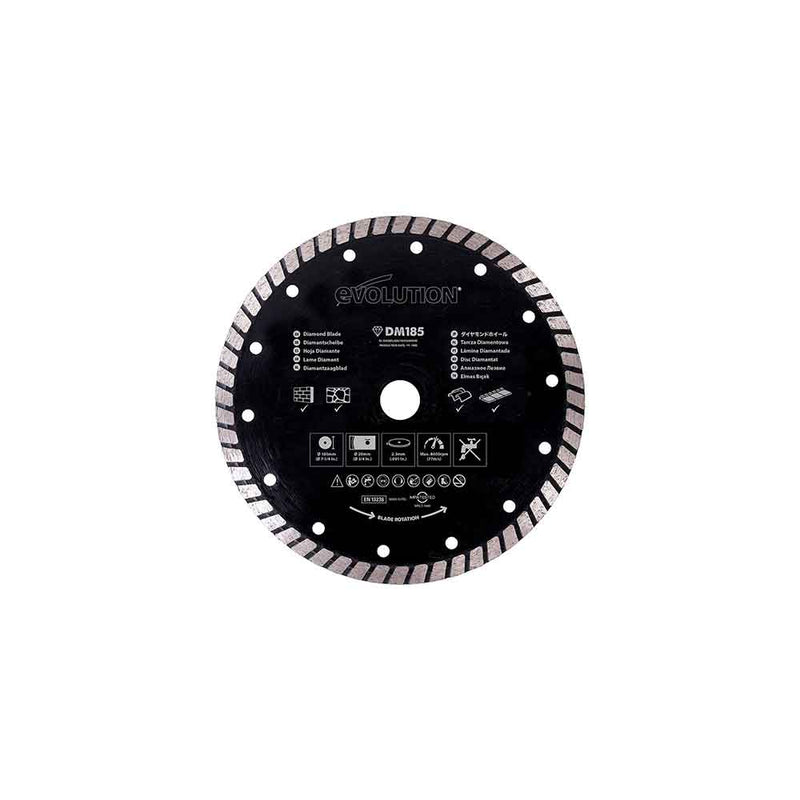 185mm Diamond Blade for mitre saws only