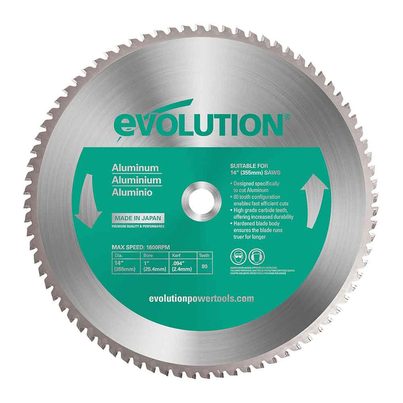 355mm Aluminium Cutting 80T Blade